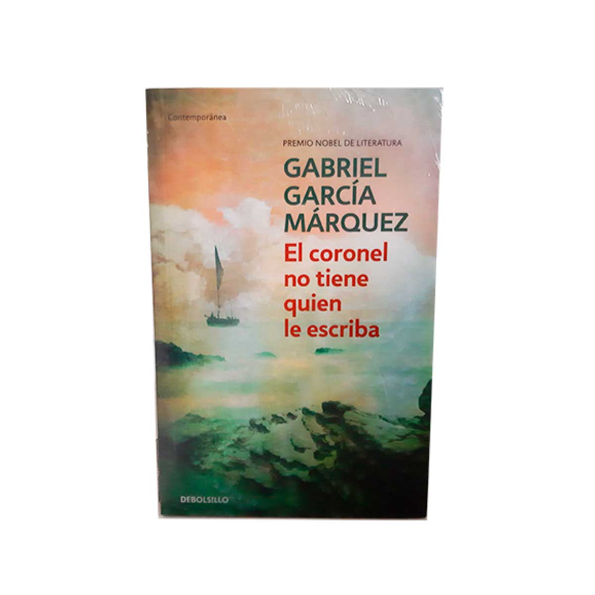 Caratula del libro El coronel no tiene quien le escriba de Gabriel García Márquez