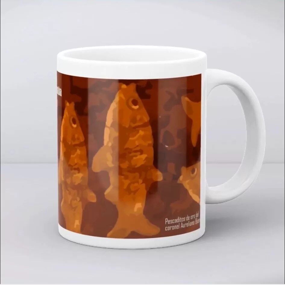 Mug "pescaditos de oro del Coronel Aureliano Buendía 2"
